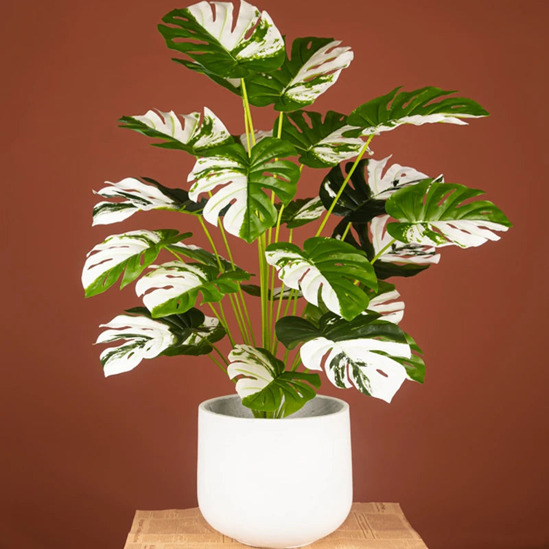 Large artificial tropical plant for indoor and outdoor decoration