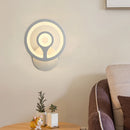 Modern acrylic wall light in American style for elegant interiors