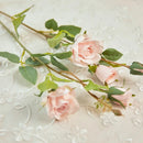 Artificial silk rose flowers for weddings and decoration