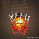 Acrylic pendant light for bar, cafe and shop decor