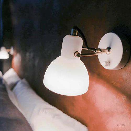 Simple and modern nordic wall light with creative design for indoor use - vue 5 sur 7