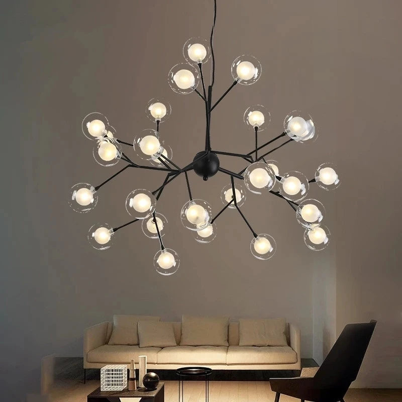 Modern nordic creative poom pendant light for ambient lighting