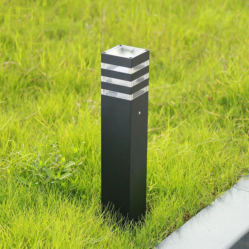 Modern minimalist waterproof outdoor garden lamp - vue 7 sur 8