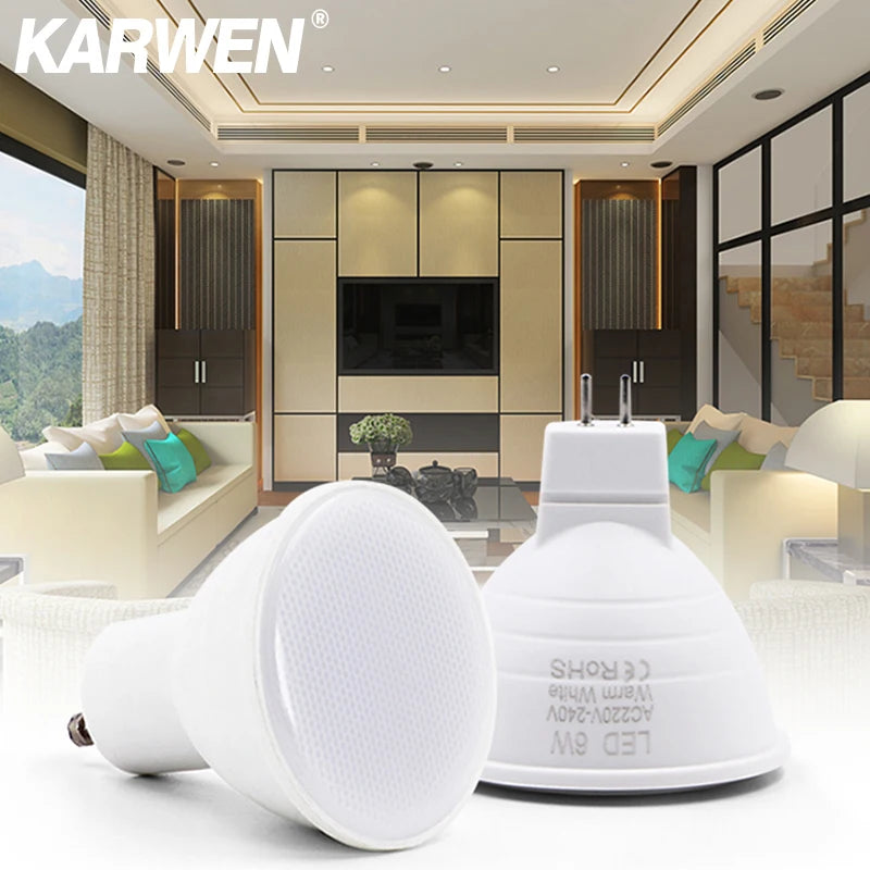Economical and durable GU10 MR16 LED spotlight for indoor lighting