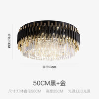 Luxury modern crystal LED chandelier decorative lighting