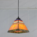 Spanish tiffany chandelier for glazed restaurant and café