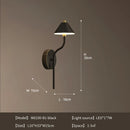 modern copper mushroom led wall light