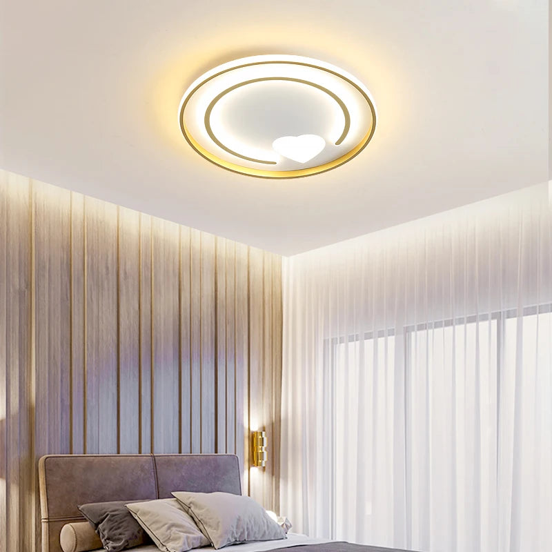 Creative LED ceiling light for bright, modern interiors - vue 5 sur 14