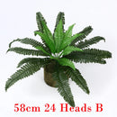 Decorative tropical artificial palm leaf bouquet for parties and events