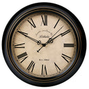 retro silent wall clock shabby chic style home decor