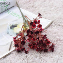 Autumn gypsophila branch for DIY wedding decoration
