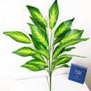 Large artificial monstera tropical tree for indoor and garden decoration
