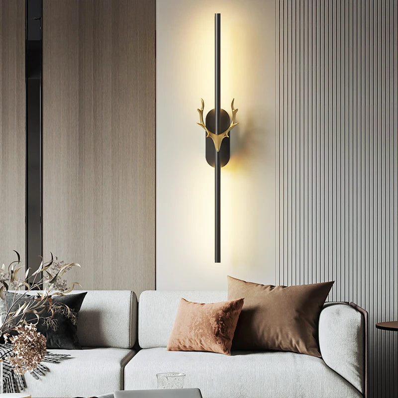 Modern minimalist nordic LED bedside wall light