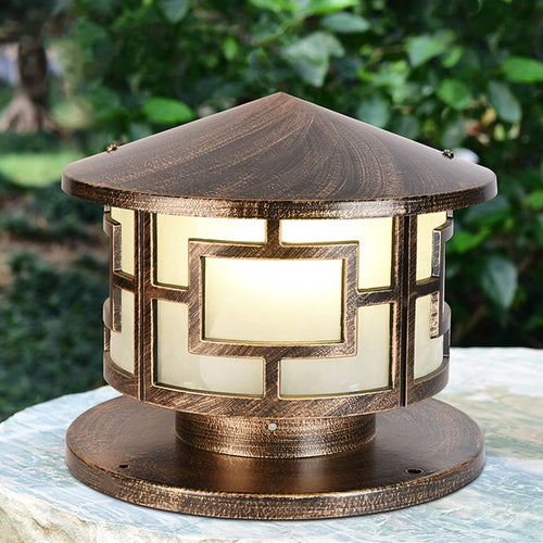 Aluminium wall light with decorative Chinese characters - vue 7 sur 8