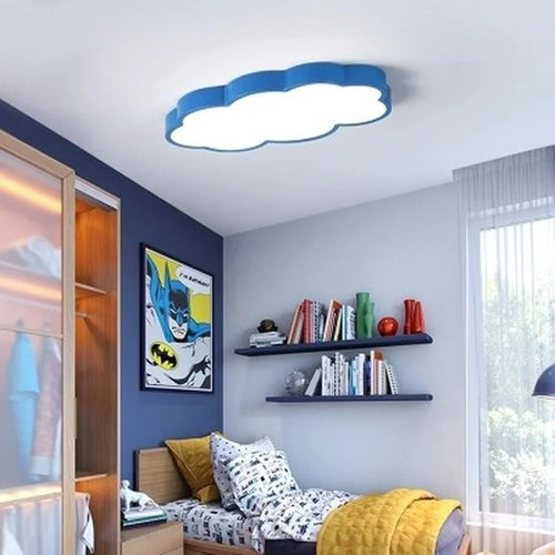 Modern cloud-shaped LED ceiling light for interior decoration - vue 5 sur 5