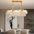 Luxury nordic design crystal pendant light for ambient lighting