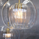 Luxury glass pendant light for modern interiors