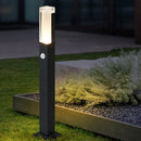 Motion sensor 10W LED outdoor lawn lamp IP65 waterproof aluminium acrylic lampshade for garden, villa, pathway, landscape – 8702674993498