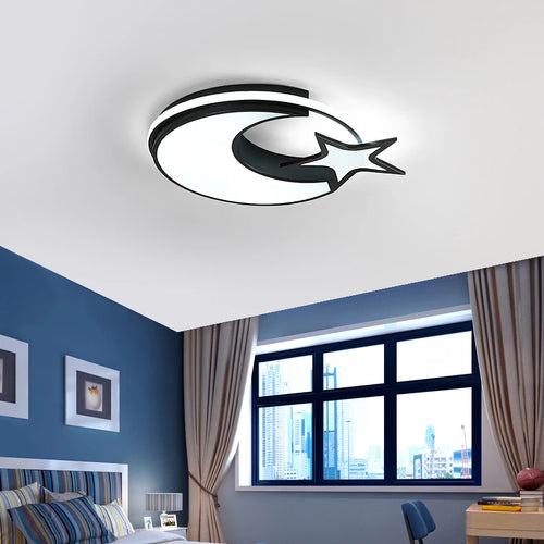 Ceiling light with remote control for modern indoor lighting - vue 5 sur 10