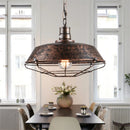 retro loft style iron pendant light for cafe and shops