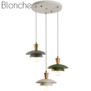 Modern wrought iron chandelier with creative macaron style for interiors