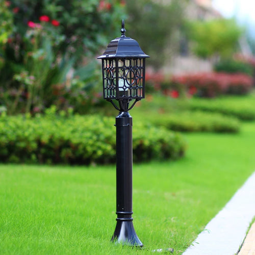 lampe extérieure étanche pour jardin parc et chemin - vue 3 sur 8