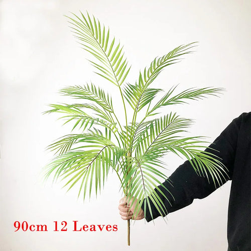 Large artificial palm tree tropical plants for indoor and outdoor decoration - vue 5 sur 13