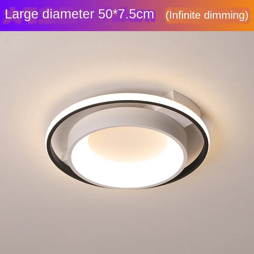 Modern LED ceiling light for stylish indoor lighting - vue 6 sur 6