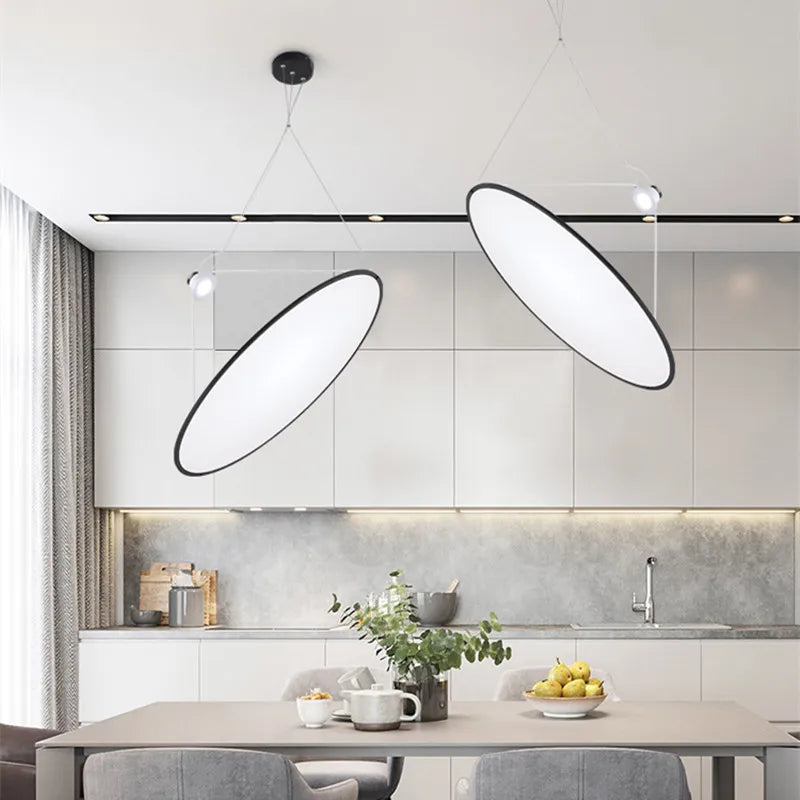 Modern minimalist designer pendant light for elegant interiors - vue 4 sur 7