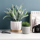 Creative silicone mould for concrete flower pot