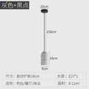 Modern nordic cement pendant light for bright interiors