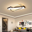 Luxury art deco geometric LED ceiling light for indoor lighting