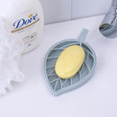 portable leaf-shaped double-layer soap box