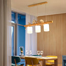 Nordic and Japanese style wooden pendant light