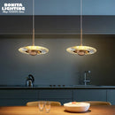 Modern acrylic UFO pendant light for interior decoration