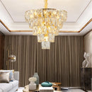 Nordic design crystal chandelier for stylish interiors