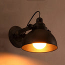 Adjustable vintage industrial wall light retro loft style
