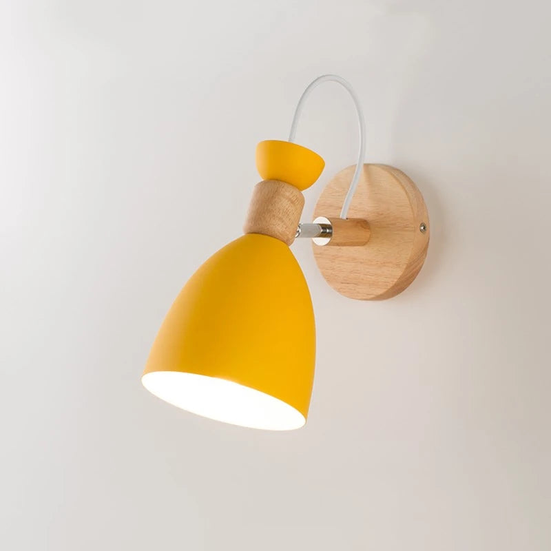 Modern minimalist nordic macaron LED wall light
