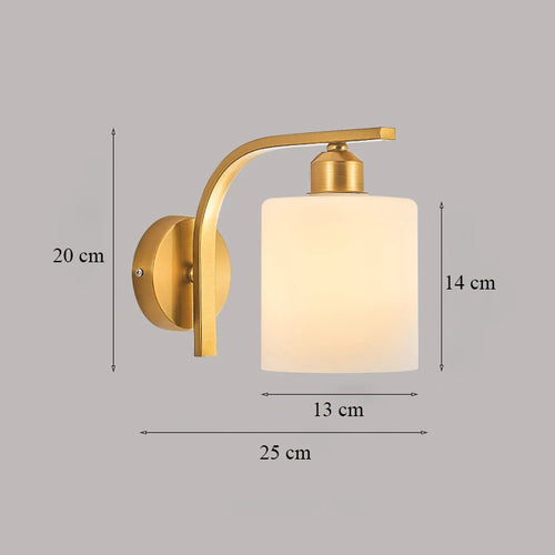 Luxury glass art deco wall light for indoor use - vue 11 sur 21