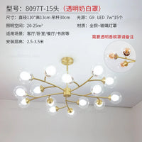 Modern LED chandelier nordic molecular pendant light