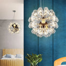 Modern nordic glass ball pendant light for interior decoration