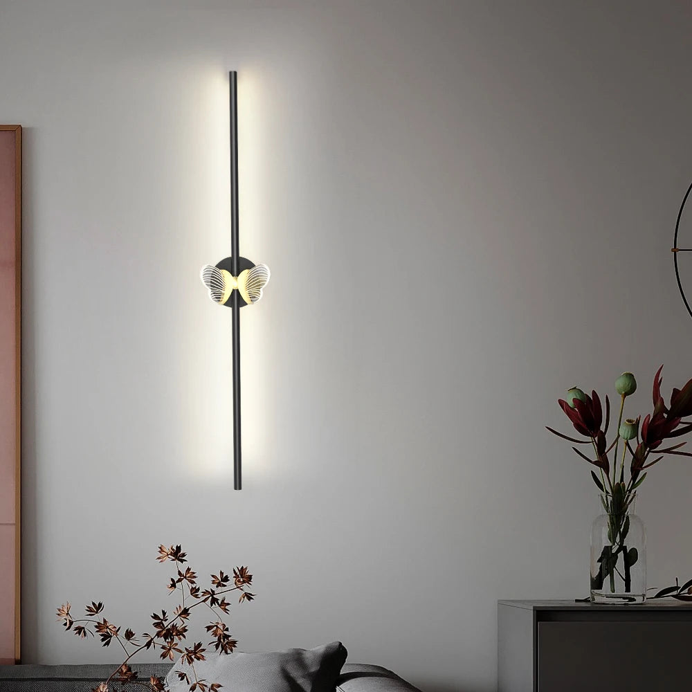 Minimalist luxury LED wall light for hotel