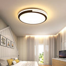Round LED ceiling light with adjustable brightness for indoors