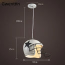 Novelty pendant light for loft and bar decor