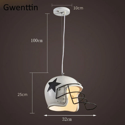 Novelty pendant light for loft and bar decor - vue 3 sur 8