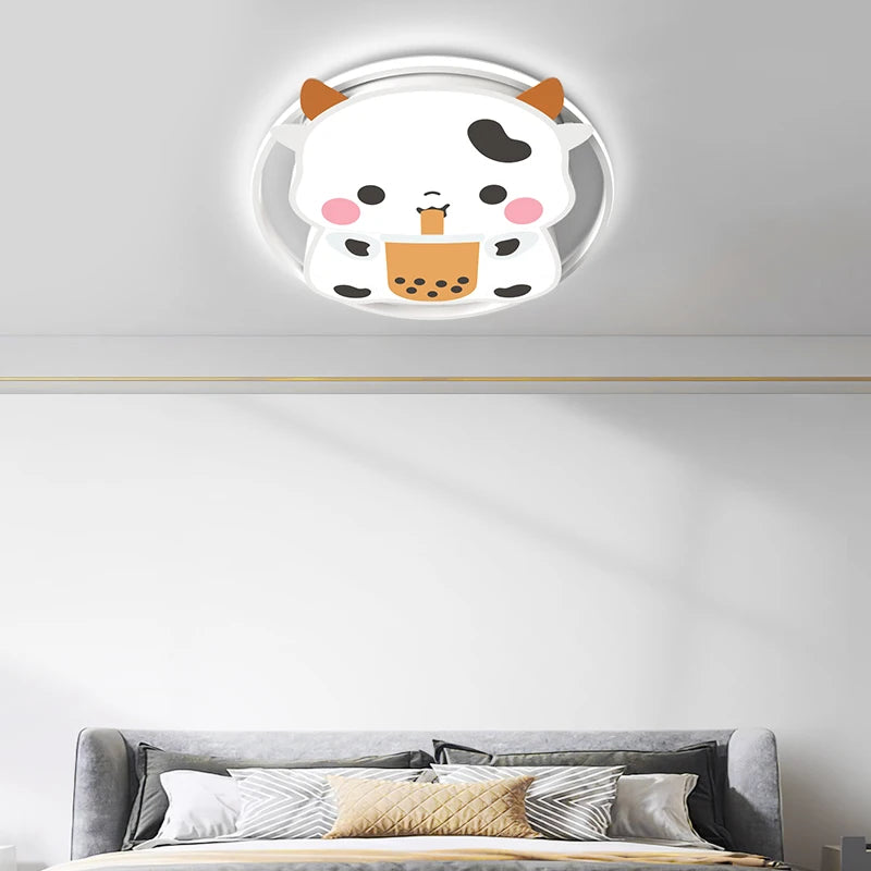 Modern LED ceiling light for decorative indoor lighting