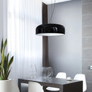 Modern aluminium pendant light round for indoor use