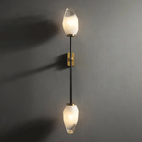 Simple luxury modern Nordic copper wall light