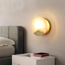 Minimalist marble LED wall light for elegant interiors