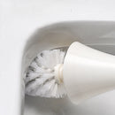 Quick-draining toilet brush practical cleaning tool